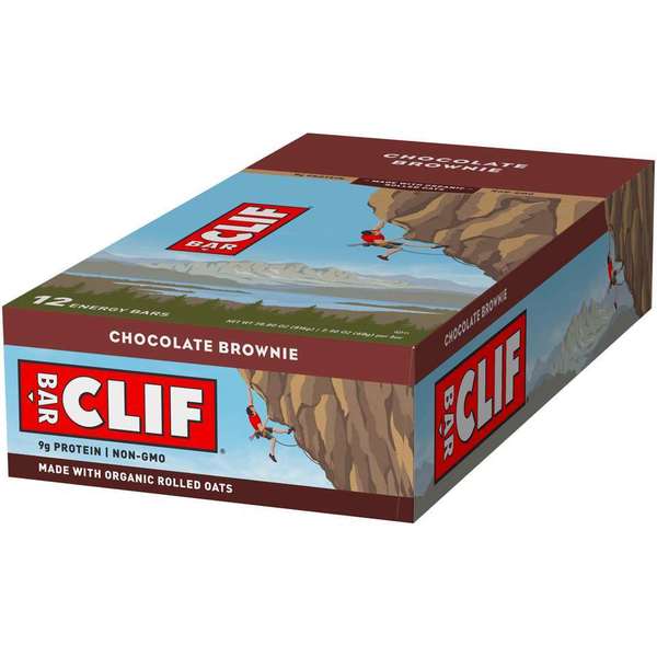 Clif Clif Chocolate Brownie Snack Bar 2.4 oz., PK192 160006